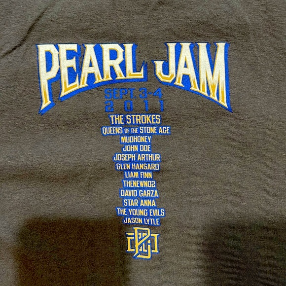 Pearl Jam Mens concert tee size medium - Picture 5 of 7